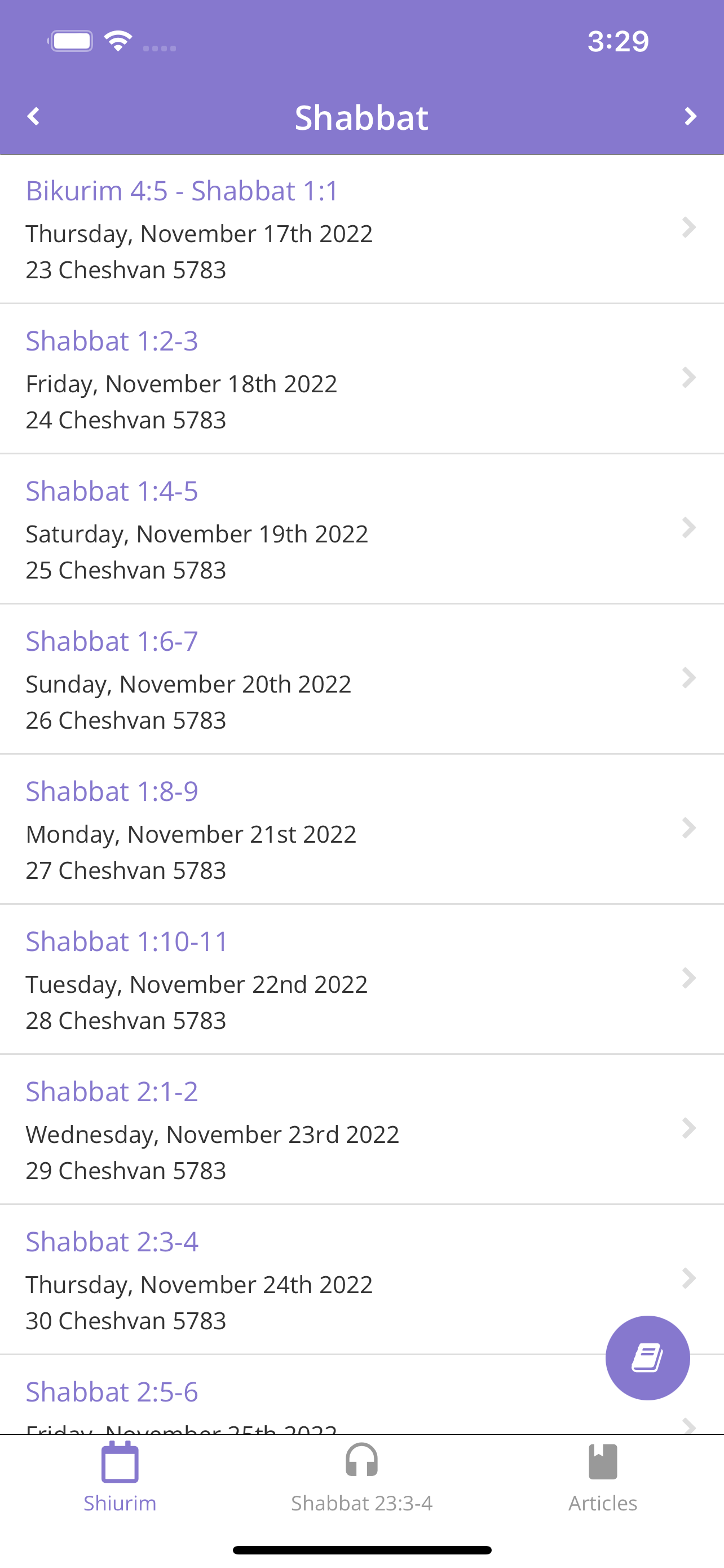 Mishnah Yomit