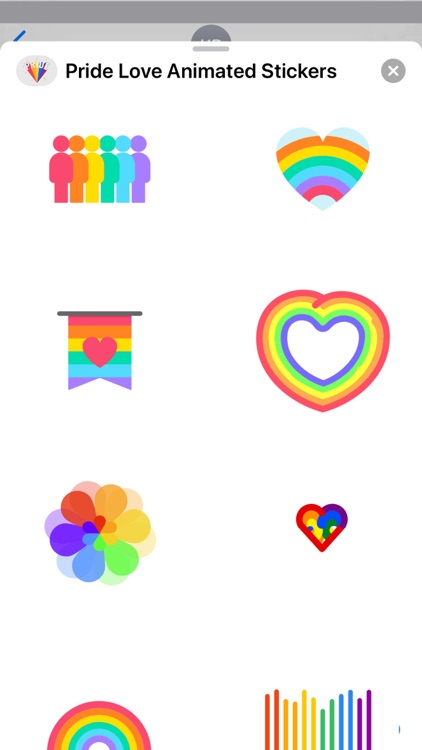 Pride Love Animated Stickers