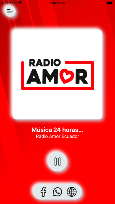 Radio Amor Ecuador Screenshot