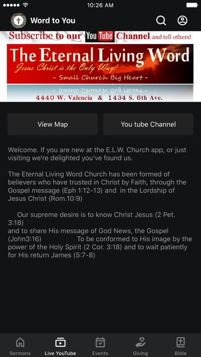 Eternal Living Word to You Screenshot