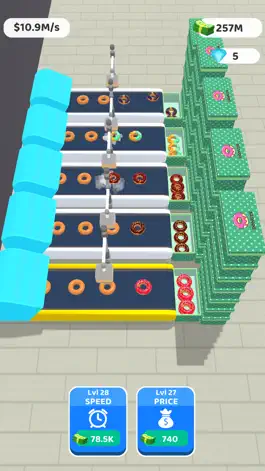 Game screenshot Donut Factory 3D hack