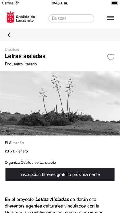 Cultura Lanzarote Screenshot
