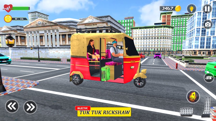 Tuk Tuk Rickshaw Driving 3D