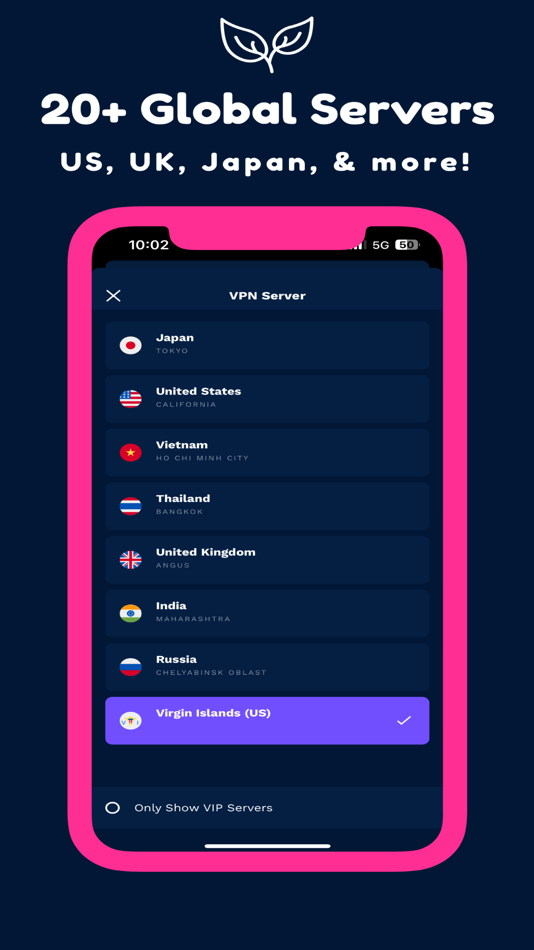 #2. Fresh VPN - Fast & Secure (iOS) 由: Enlightify LTD