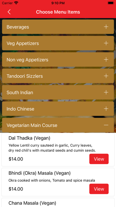 Spice Fine Indian Screenshot