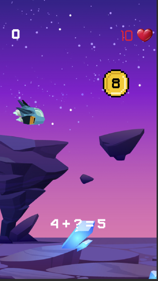 #2. Fly & Math - Arcade (iOS) 由: Kirill Krasikov