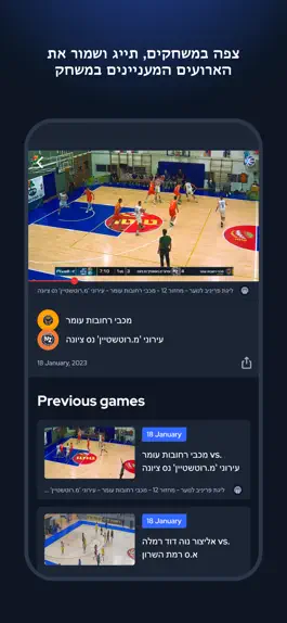 Game screenshot Israeli Basketball TV mod apk