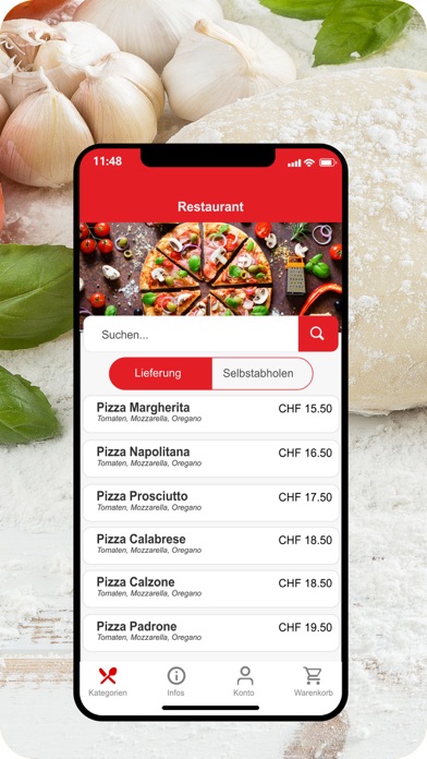 Restaurant Stadthaus Huttwil Screenshot
