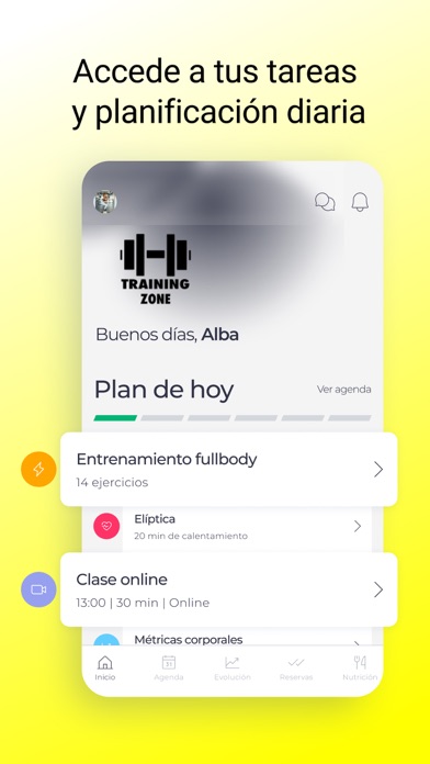 Training Zone Screenshot