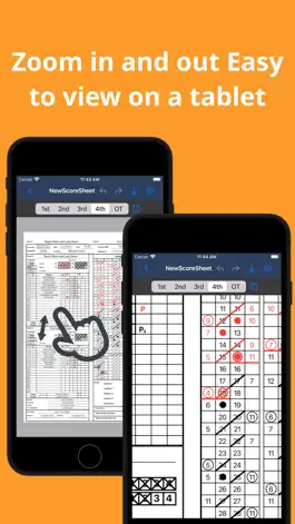 Game screenshot バスケットスコアシート　〜デジタルスコアシート〜 mod apk