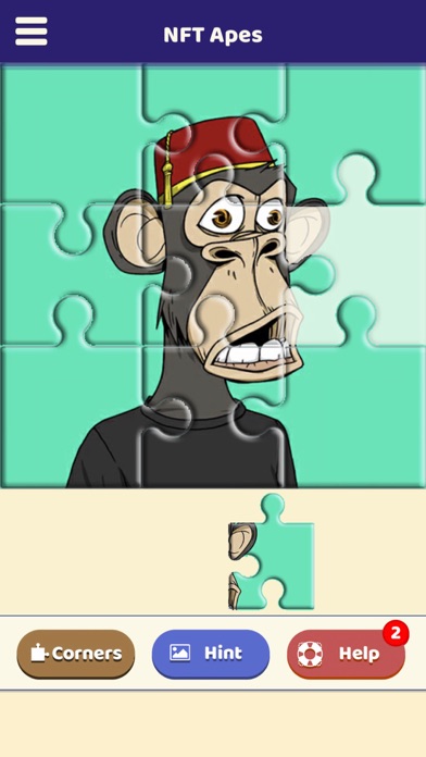 NFT Apes Puzzle Screenshot