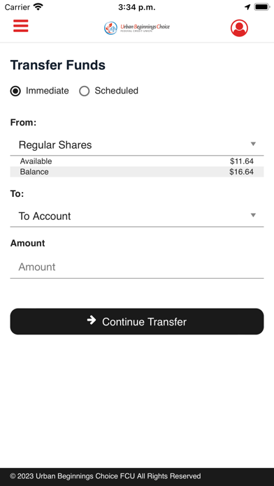 Urban Beginnings Choice FCU Screenshot