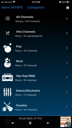 SiriusXM Music for Business iPhone image 3