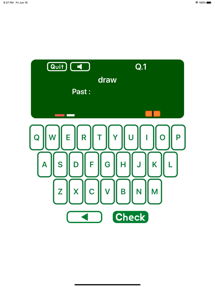 Irregular Verb Drill