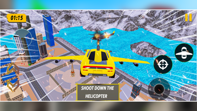 Flying Car Shooting Simulatorのおすすめ画像7