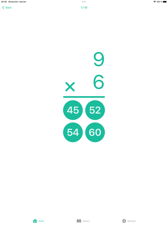 Screenshot #5 pour Pratique des mathématiques ++
