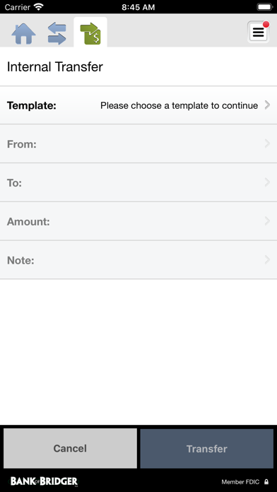 Bank of Bridger Business Screenshot