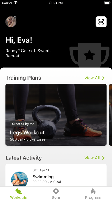 Jim Fitness. Screenshot
