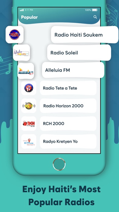 Screenshot #2 pour Haiti Radio Stations - FM AM