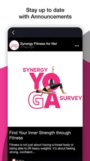synergy fitness for her iphone screenshot 4