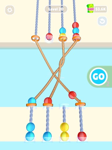 Balls and Ropes Sorting Puzzleのおすすめ画像4