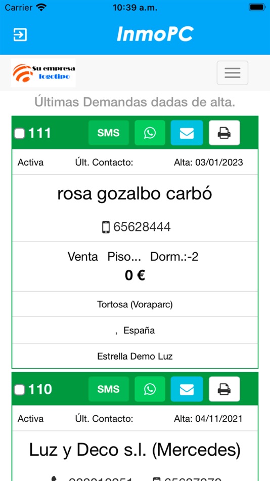 #3. InmoPc (iOS) 由: FORO EMPRESARIAL BUSINESS AND SERVICES S.L.