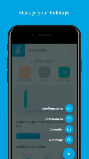 Captura de pantalla de GIR Staff en iPhone 5