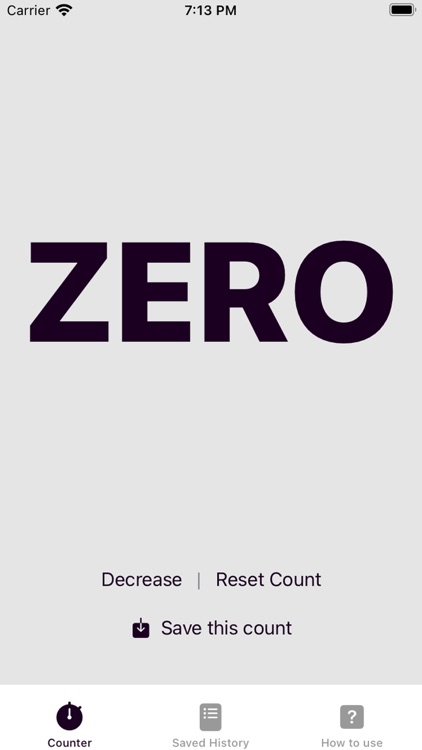 ZeroCounter