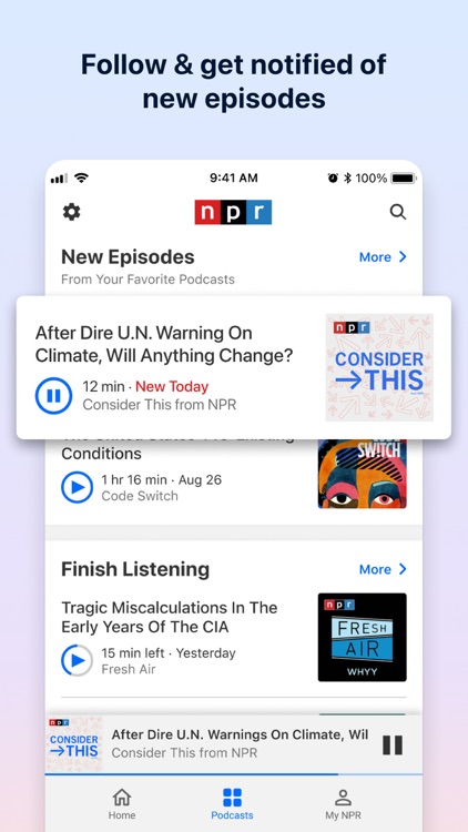 NPR App - The best of public radio at your fingertips : NPR