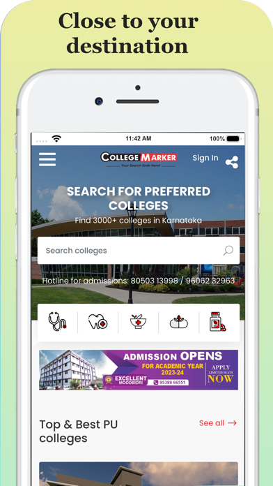 College Marker Screenshot