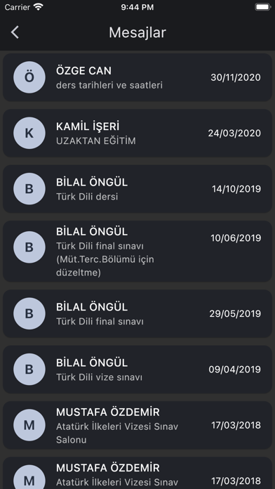 DEU Cepte: Dokuz Eylül Üni. Screenshot
