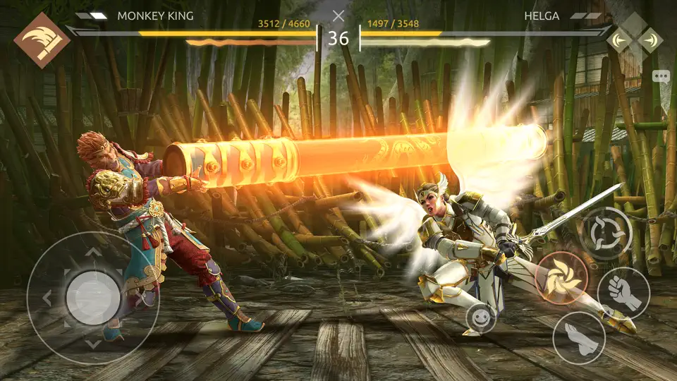 Screenshot von Shadow Fight 4: Arena auf dem iPhone 2