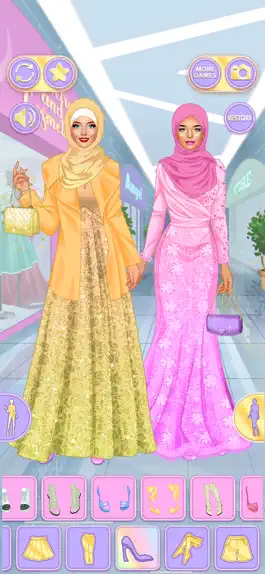 Game screenshot Pastel Sisters Dress Up Games hack