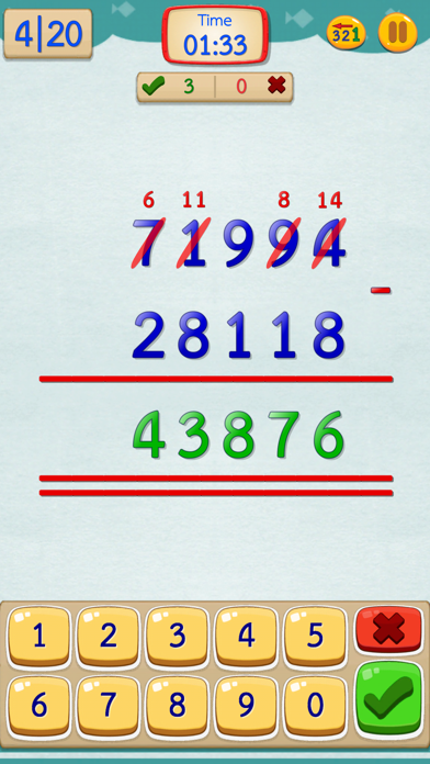 Math Fast Plus and Minus Screenshot