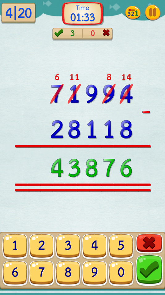 #4. Math Fast Plus and Minus (iOS) 由: kittisak wongkantarakorn