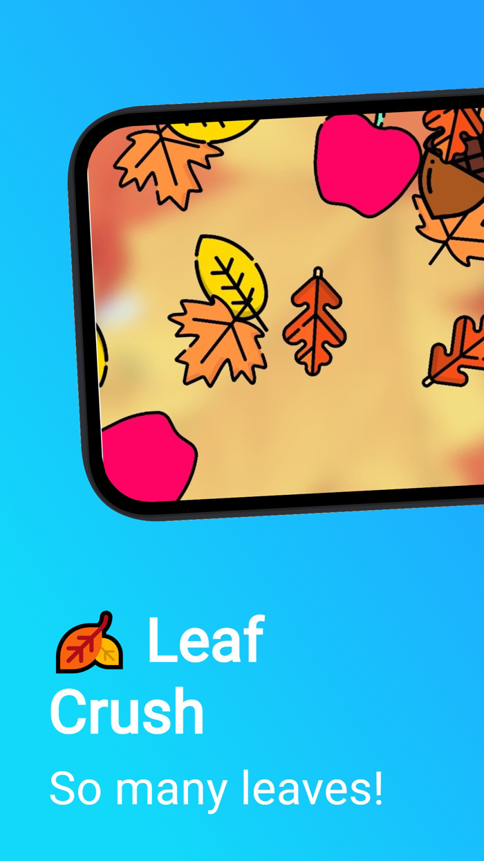 Leaf Crush Casual Arcade Game