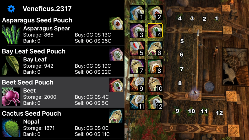 #4. GW2 Garden Plots (iOS) By: Robert Keifer