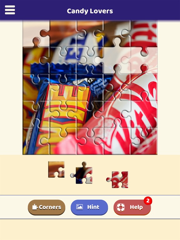 Screenshot #6 pour Candy Lovers Puzzle