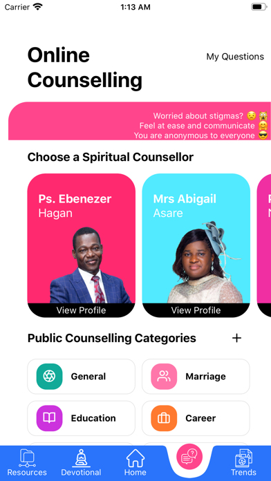 Pentecost Youth App Screenshot