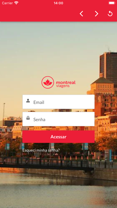 Montreal Viagens Screenshot