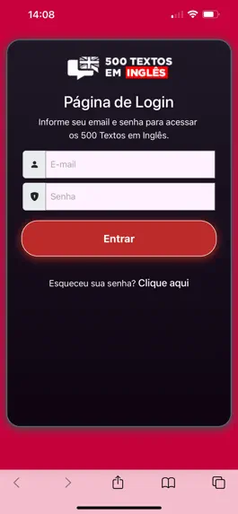 Game screenshot 500 Textos em Inglês Pro hack