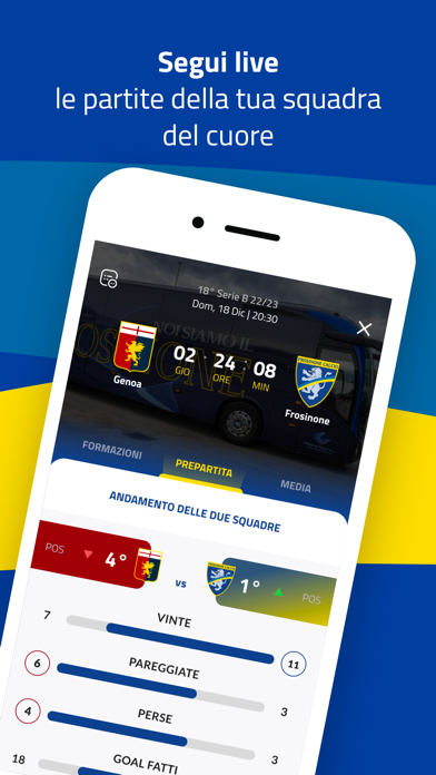 Frosinone Calcio Official App screenshot 3