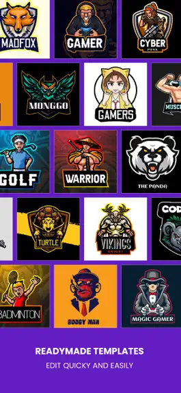 Game screenshot Gamer Logo Maker,Esport Gaming apk