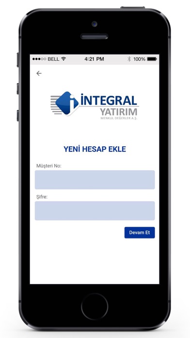 Integral Yatırım Pass Screenshot