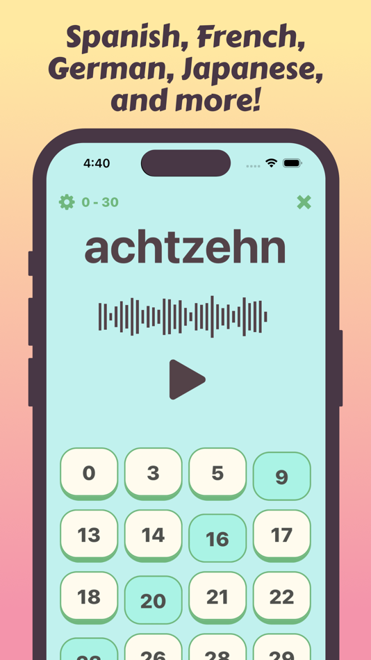 #3. Foreign Number Bingo (iOS) 由: Allen Ussher