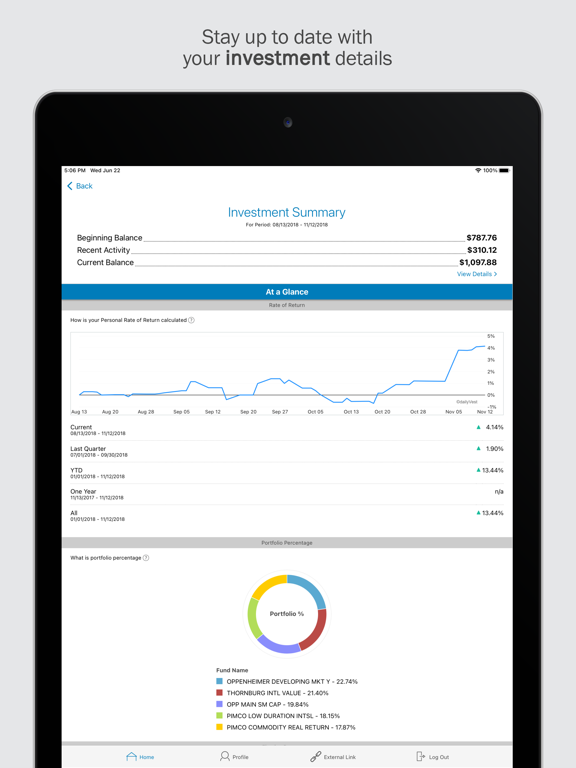 Sentinel (FSA HRA HSA) iPad screenshot 4 - Finance app