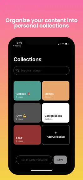 Game screenshot TikReel -  Video Organizer apk