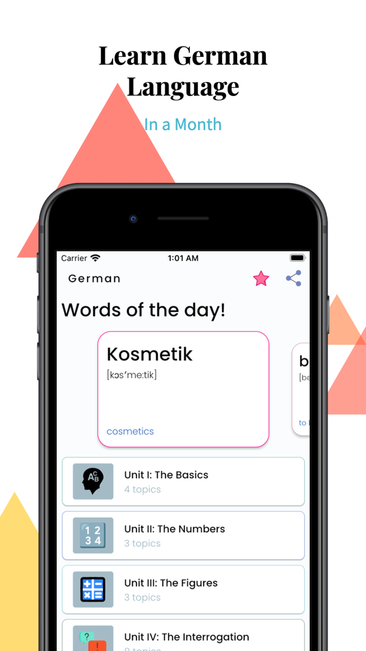#1. Learn German Language Easily (iOS) 由: Zubair Saleem