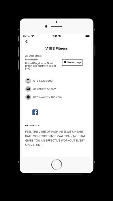 V1BE Fitness screenshot 2