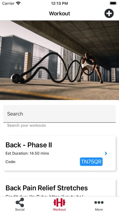 Crunchy Fitness Screenshot